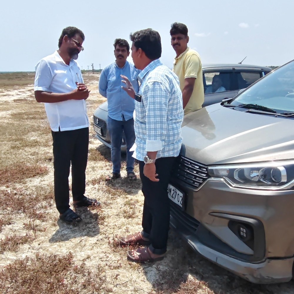 ECR Paramankeni Farm Land - Site Visit - ECR Property - Namma ECR