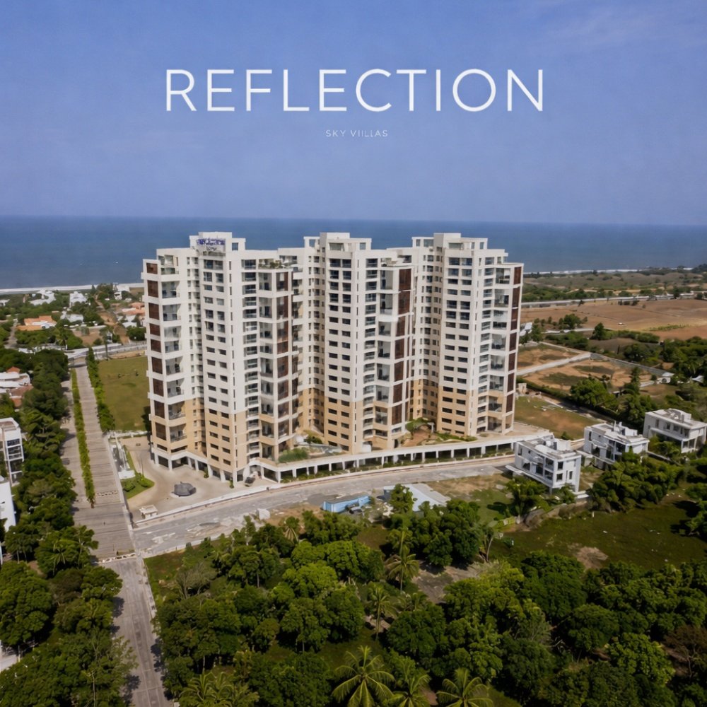 OLYMPIA REFLECTION SKY HOMES - Apartment in Kovalam (Covelong), ECR, Chennai for sale