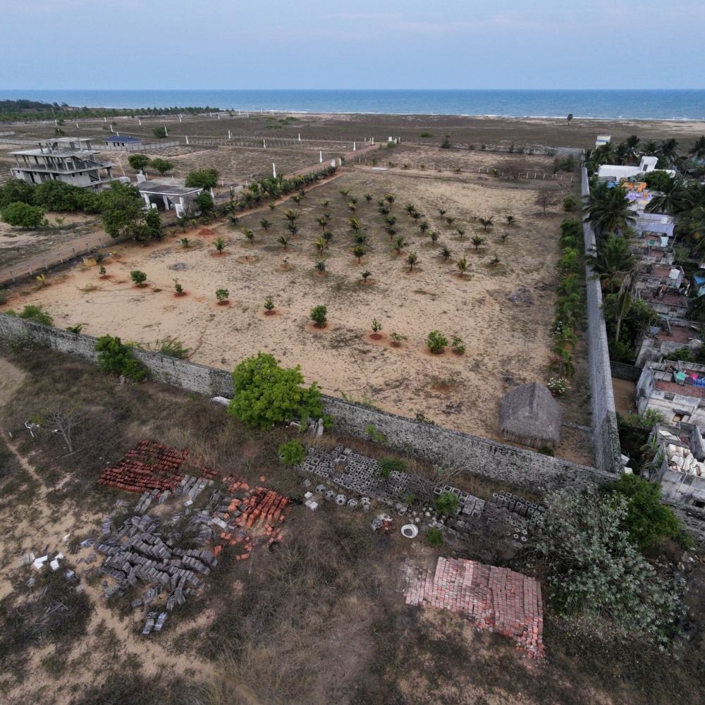 Beach Side Property At Paramankeni Near Mudhaliyar Kuppam Boat House. - Farmland in Paramankeni, ECR, Chennai 3.25 Acres for sale - gallery image 4